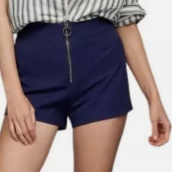 Brand New Maeve Zippered Micro Shorts - Picture 4 of 9